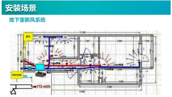 地下室新風系統|別墅地下室新風系統