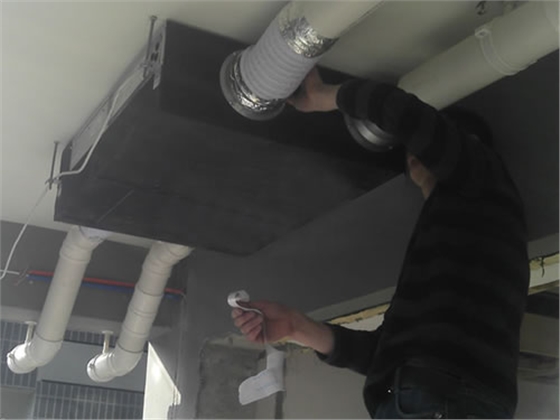 納新新風系統管道布置