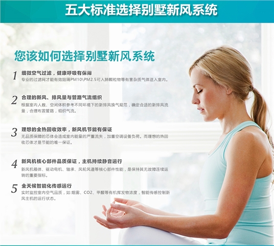 別墅新風(fēng)系統(tǒng)