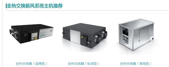 全熱交換式新風機