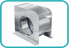 熱交換新風機全金屬風輪風道及蝸殼