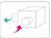 FV-10CG1C迷你型送風機安裝更靈活