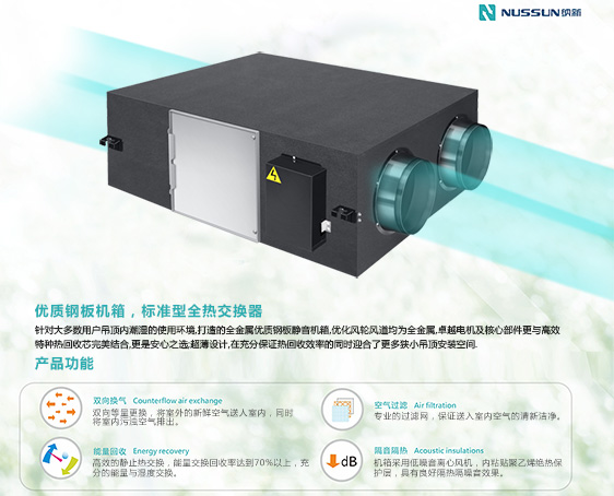全熱交換新風換氣機