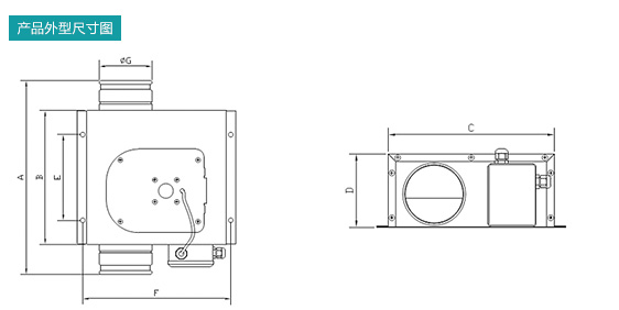 超薄排氣扇尺寸圖