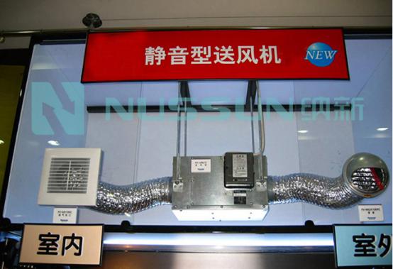 衛生間排風管道風機安裝示意圖